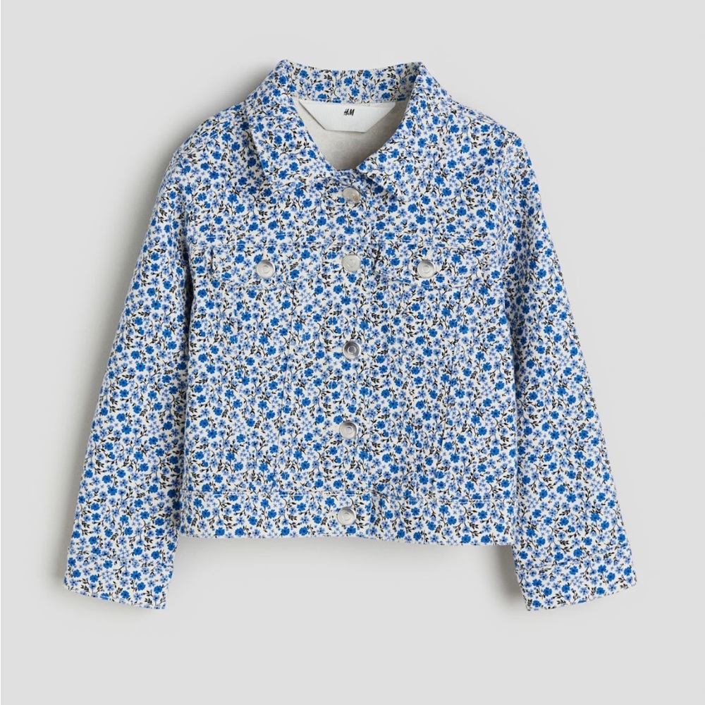 H&M Twill Floral Jacket